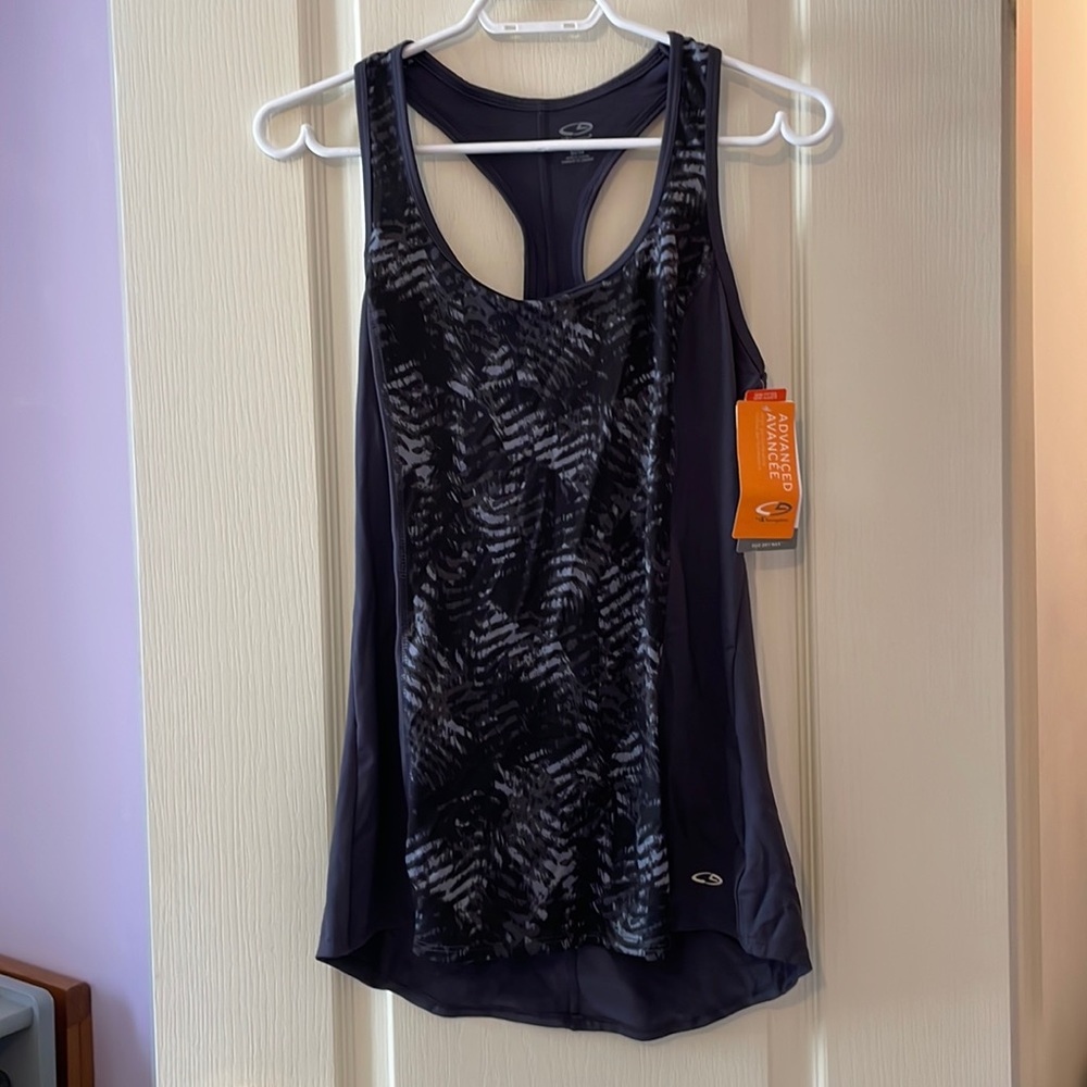 Brand new grey C9 Champion active tank top size M